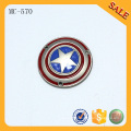 MC570 Soft enamel custom OEM brand logo